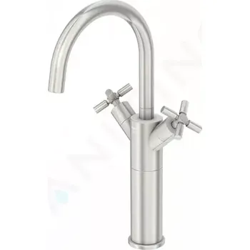 Vodovodní baterie Steinberg 250 Umyvadlová baterie s výpustí, kartáčovaný nikl, 250 1550 BN