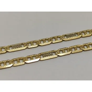 Náramek Zlatý silný náramek ozdobný