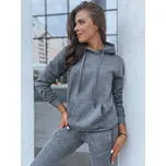 Dámská mikina DSTREET BASIC TMAVĚ ŠEDÁ M