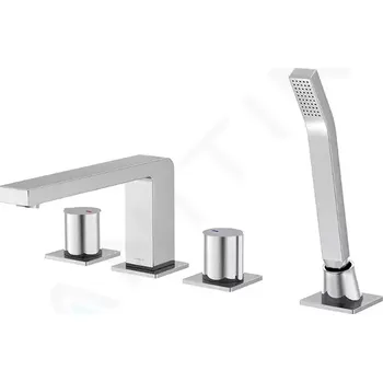 Vodovodní baterie Steinberg 120 Baterie na okraj vany, 4-otvorová instalace, chrom, 120 2402 1