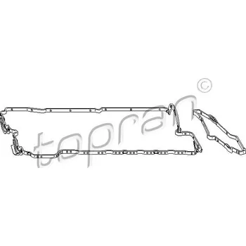 Automobilové těsnění Sada těsnění, kryt hlavy válce TOPRAN 501 671