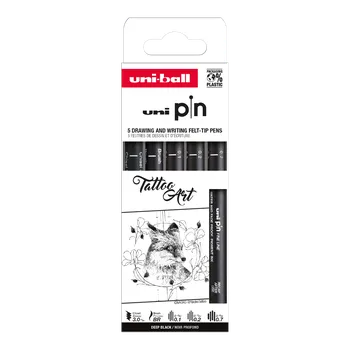 UNI PIN Drawing - Tatto Art, sada linerů