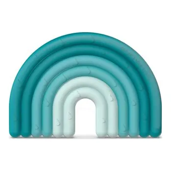 Suavinex Silikonové Kousátko 0m+ Duha Modrá