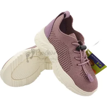 Chlapecké polobotky Dětské plátěné tenisky Protetika BAFY Purple - vel. 31