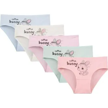 Dívčí spodní prádlo dětské spodní kalhotky Donella se zajíčkem 4171PB62 velikost 122-128