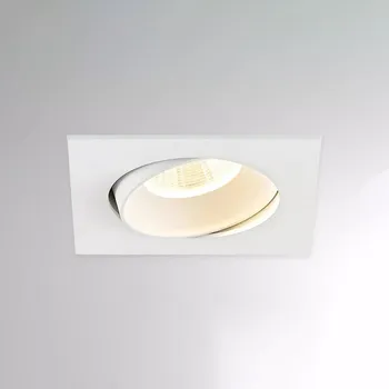 Molto Luce Výklopné čtvercové vestavné LED svítidlo Kalio Square Barva: Bílá, Teplota chromatičnosti / Stmívání: 3000 Kelvinů / Nestmívatelné, Úhel vyzařování: 24° 308-30033500 / 30-880006