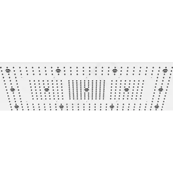 Sprchová hlavice Steinberg 390 Hlavová sprcha, 112x62 cm, 3 proudy, LED osvětlení, nerez, 390 6032