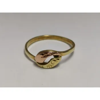 Prsten Zlatý dámský prsten celozlatý