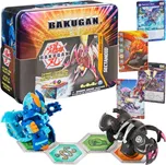 Spin Master - Bakugan Bakugan box plechovka Baku-Tin + 2 figurky a karty Sectanoid