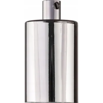 Objímka na žárovku Kovová objímka pro žárovku E27 válec grafit