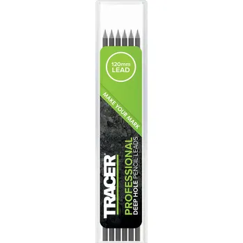 Náplň do psacích potřeb Náhradní barevné tuhy TRACER ALP1 - černá - sada 12 kusů