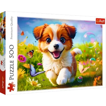 Puzzle Trefl veselý pejsek 500 dílků