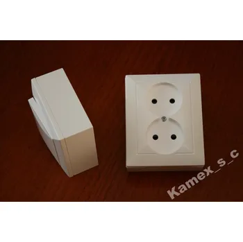 Elektrická zásuvka Elektrická Zásuvka Timex-Elektro bílá