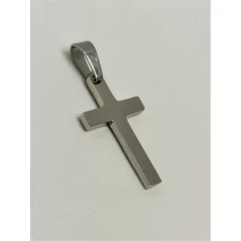 Přívěsek Přívěs z chirurgické oceli kříž