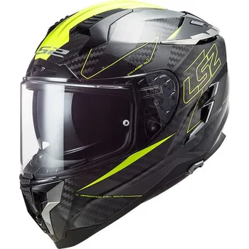 Helma na motorku LS2 Helmets LS2 přilba FF327 Challenger CT2 Fold GLOSS H-V YELLOW - 3XL