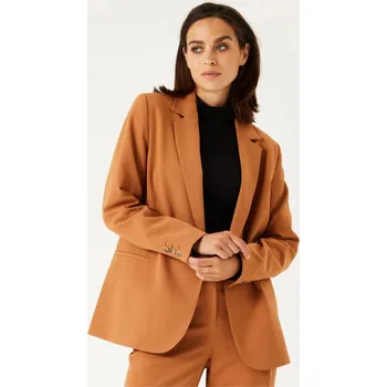 Dámské sako Garcia dámské dvouřadé sako karamelové Velikost: XS