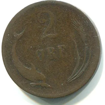 DÁNSKO. 2 öre 1874.