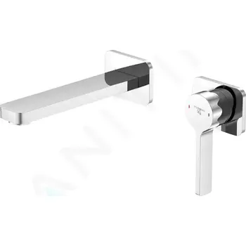 Vodovodní baterie Steinberg 230 Umyvadlová baterie pod omítku, 2-otvorová instalace, chrom, 230 1804 3