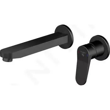 Vodovodní baterie Steinberg 340 Umyvadlová baterie pod omítku, 2-otvorová instalace, černá, 340 1814 3 S