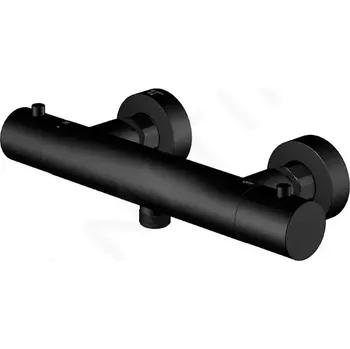 Vodovodní baterie Steinberg 390 Termostatická sprchová baterie, matná černá, 390 3200 S