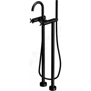 Vodovodní baterie Steinberg 250 Vanová baterie do podlahy, matná černá, 250 1162 S