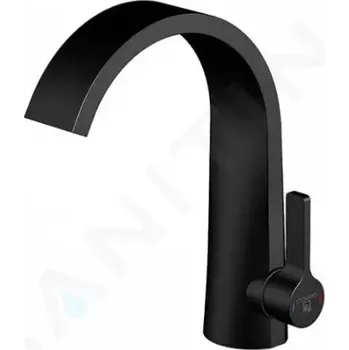 Vodovodní baterie Steinberg 280 Umyvadlová baterie, matná černá, 280 1010 S