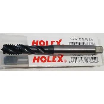 Závitořezný nástroj Strojní závitník se šroubovitými drážkami - M5 6H, HSSE, ISO2, Holex - 135250 (Holex - Nr. 135250, 6H, HSSE, DIN 371, úhel šroubovice 40°,vaporizovaný)