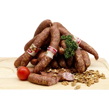 Havlíčkovo řeznictví a uzenářství Havlíčkova klobása s vlašskými ořechy pár 200 g