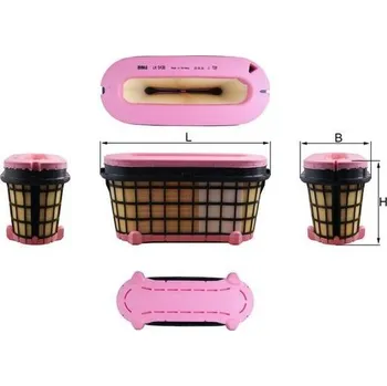 Vzduchový filtr Vzduchový filtr MAHLE LX 5438