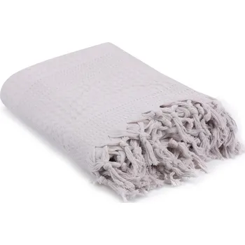 Přehoz na lůžko Béžový bavlněný přehoz 220x240 cm Pique – Mijolnir ID_1104334