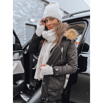 Černá zateplená parka STELLA TY3180 Velikost: M