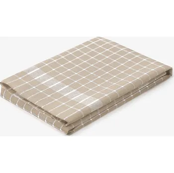 Utěrka Kuchyňská bavlněná utěrka - Hnědé káro 45 x 70 cm