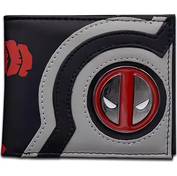 Peněženka Deadpool s 3D kovovým znakem - peněženka