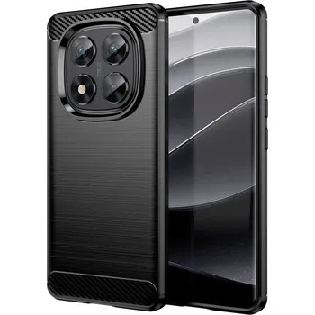 Pouzdro na mobilní telefon Pouzdro BACK WG Carbon pro Xiaomi Redmi Note 14 Pro 4G Black