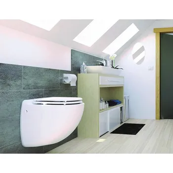 Klozet WC závěsná mísa s čerpadlem Sanicompact Comfort+