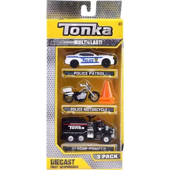 autíčko Tonka Set autíček Policie
