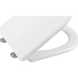 Sapho LENA WC sedátko, Soft Close, Easy Take, antibakteriální, bílá