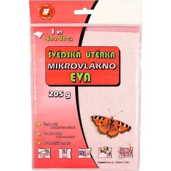 Utěrka EVA švédská utěrka z mikrovlákna 40 x 40 cm