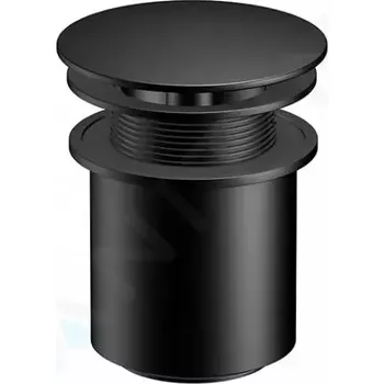 Sifon Steinberg 100 Uzavíratelná výpusť, ClickClack, matná černá, 100 1692 S