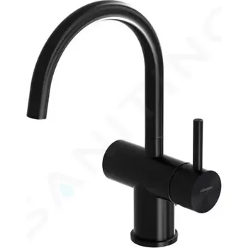 Vodovodní baterie Steinberg 100 Umyvadlová baterie s výpustí, matná černá, 100 1500 S