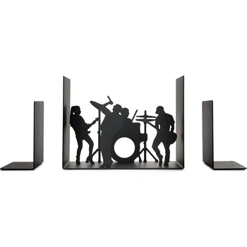 Zarážka na knihu Balvi Knižní zarážky The Band 27775, černá Kniha