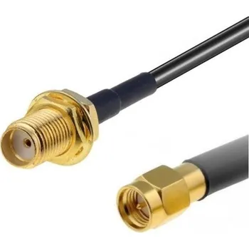 Anténní kabel Pigtail RF240 2m - SMA female / SMA male