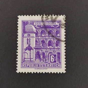 Poštovní známka Známka Rakousko , 6 öS, Mi.1054x#