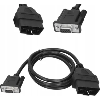 Autoelektronika DIAGNOSTICKÝ KABEL 16PIN OBD2 NA RS232 DB9