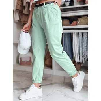 Dámské kalhoty Dámské kalhoty DSTREET RELCIX SVĚTLE ZELENÁ M