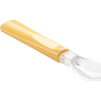 Příbor Thermobaby Lžíce se Silikonovou Špičkou 2 ks Žlutý