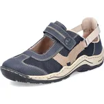 DÁMSKÉ POLOBOTKY RIEKER L0575-14 MODRÁ Barva: MODRÁ, Velikost: 37