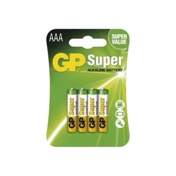 Alkalická baterie GP 1,5V AAA 4 ks