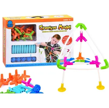 ostatní stavebnice Stavební Stavebnice Brčka Tyčinky 106 ks ZA2950