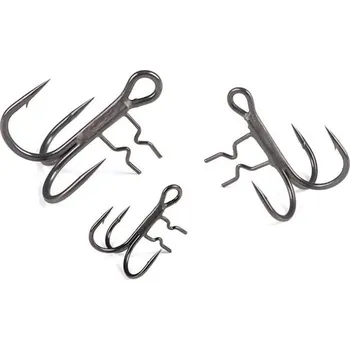Rybářský háček 4ks - Trojháčky Rage Strike Point Stinger Trebles Velikost 3/0